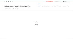 Desktop Screenshot of newhardwarestorage.com