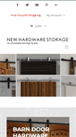 Mobile Screenshot of newhardwarestorage.com